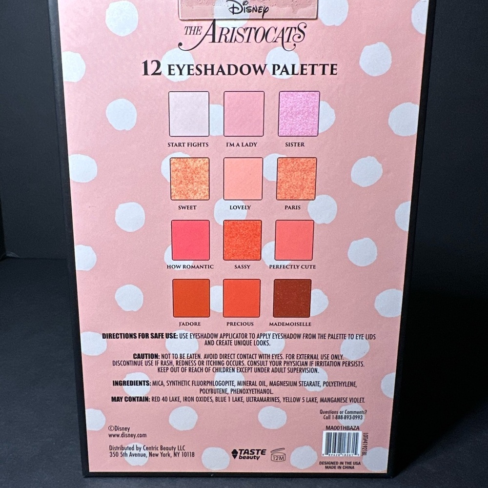 Disney Marie Aristocats Eyeshadow Palette 🎀 - Picture 4 of 5